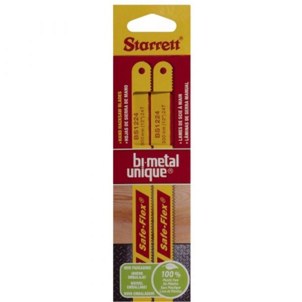 Lâmina de Serra Manual BS Bi-Metal KBS1224-2 com 2 unidades Starrett