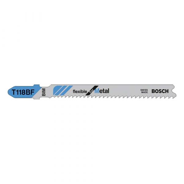 Lâmina de serra tico tico Bosch T118EOF Flexible for Metal