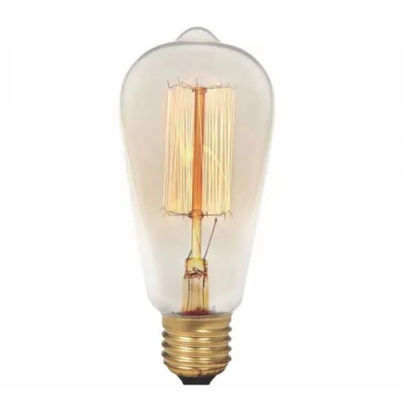 Lâmpada Filamento De Carbono ST58 220V GLight