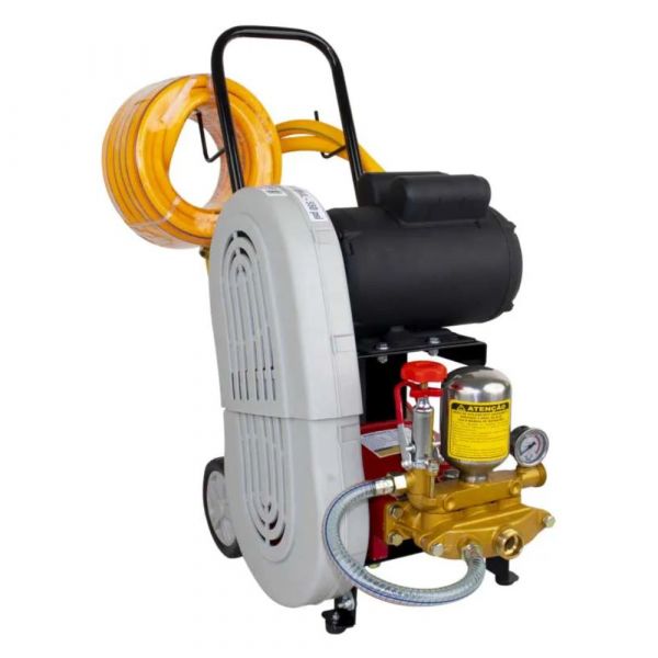 Hidrolavadora Alta Vazão EL-4000V3 3CV 220V com Carrinho Trifásica Garthen 