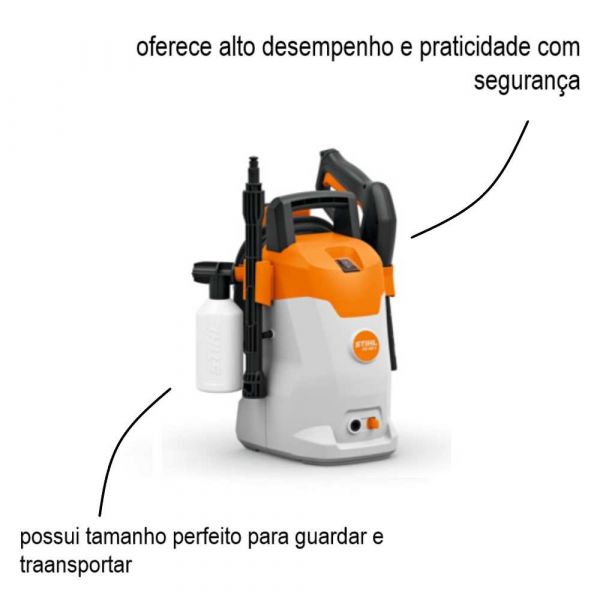 Lavadora de Alta Pressão RE 80 X 220V Sem Carrinho STIHL
