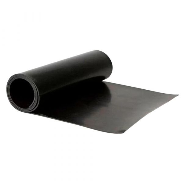 1 Metro de Lençol de Borracha Natural 4,8mmx1,00m Preto Orion