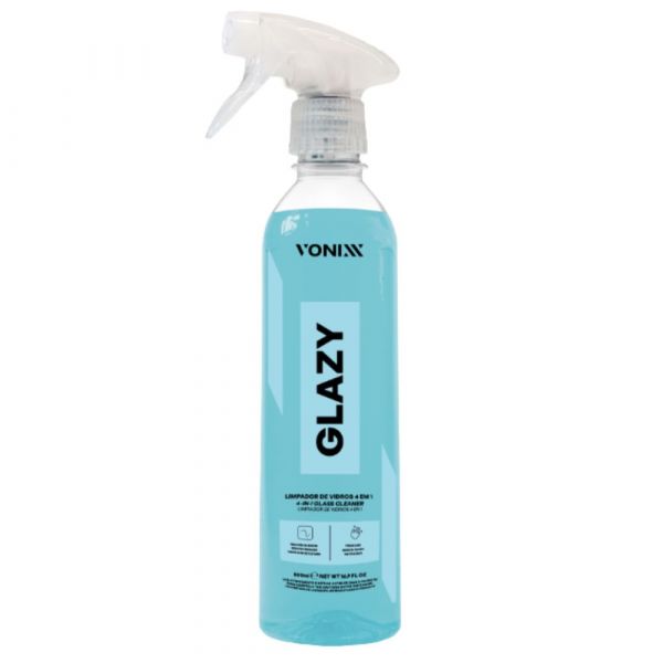 Limpa Vidros 4 em 1 Glazy 500ml Vonixx 