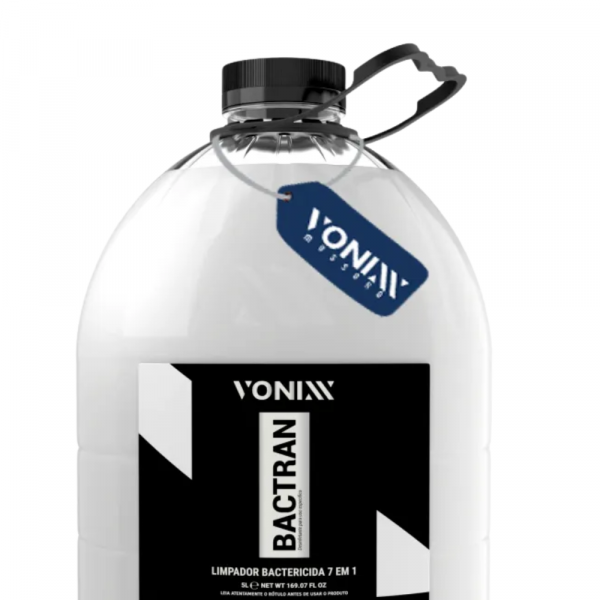 Limpador de Estofados Bactericida Bactran 5L 7 em 1 Vonixx
