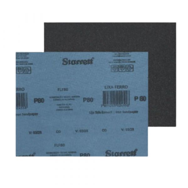 Lixa Ferro G80 Semi Acabamento Starrett
