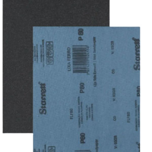 Lixa Ferro G80 Semi Acabamento Starrett