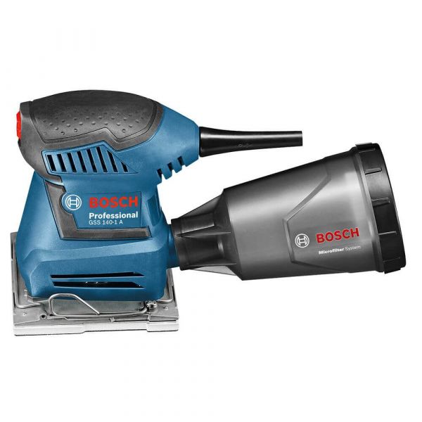 Lixadeira Orbital de Palma Bosch GSS 140-1A 180W 220V 3 Lixas