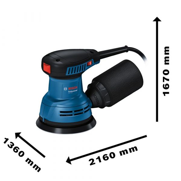 Lixadeira Roto Orbital Bosch GEX125 280W 220V