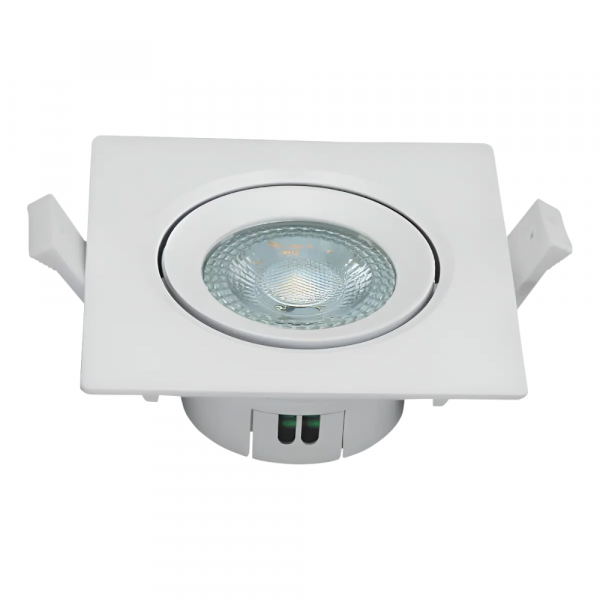 Luminária Spot Led Quadrado Branca 4W 4000K G-Light