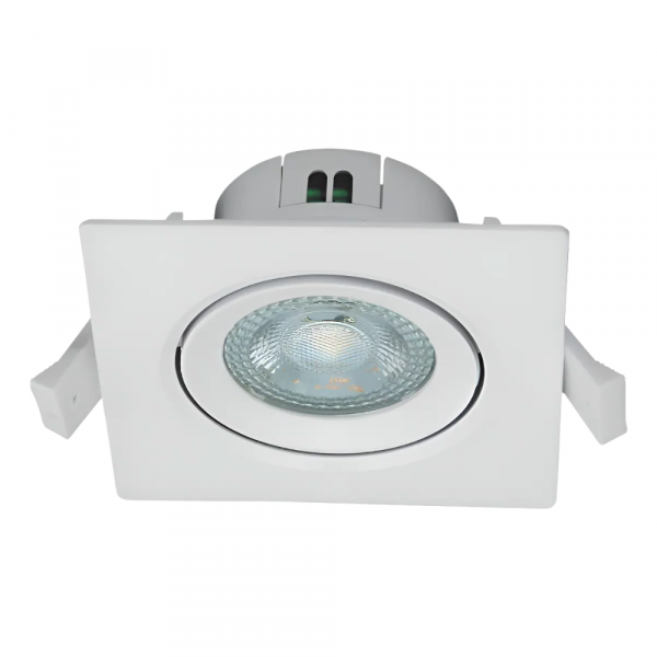 Luminária Spot Led Quadrado Branca 4W 4000K G-Light