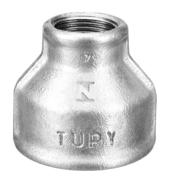 Luva De Redução Galvanizada 2.1/2X1.1/4” Tupy