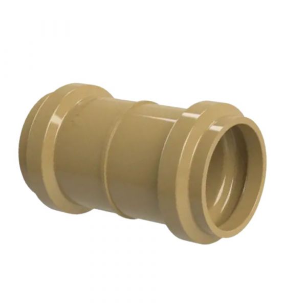 Luva de Correr PVC PBA Junta Elástica DN75/DE85 sem Anel Asperbras