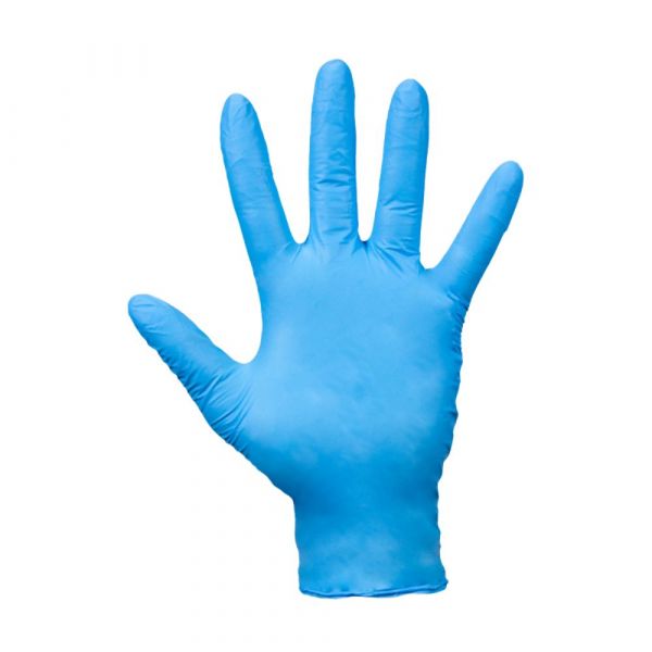 Luva de Segurança Nitrisensi Soft Azul Caixa 100 Unidades 08/M Kalipso
