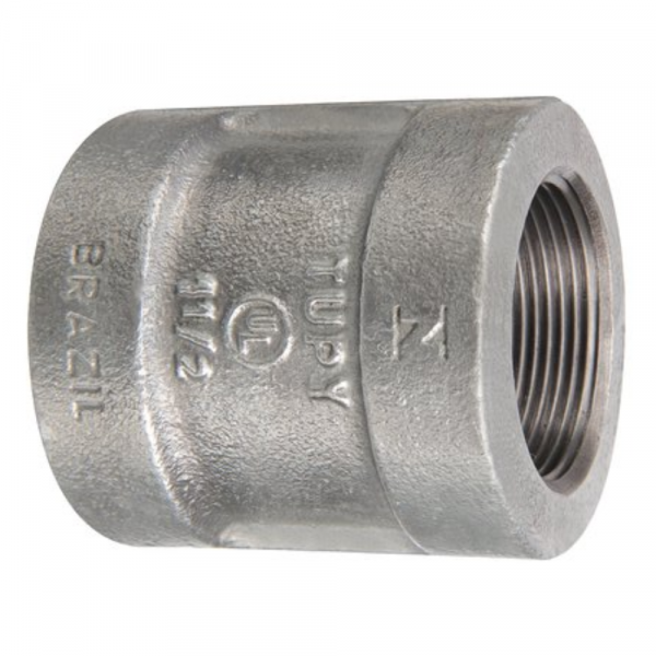 Luva Galvanizada 1/2 Pol. 300 PSI NPT Tupy