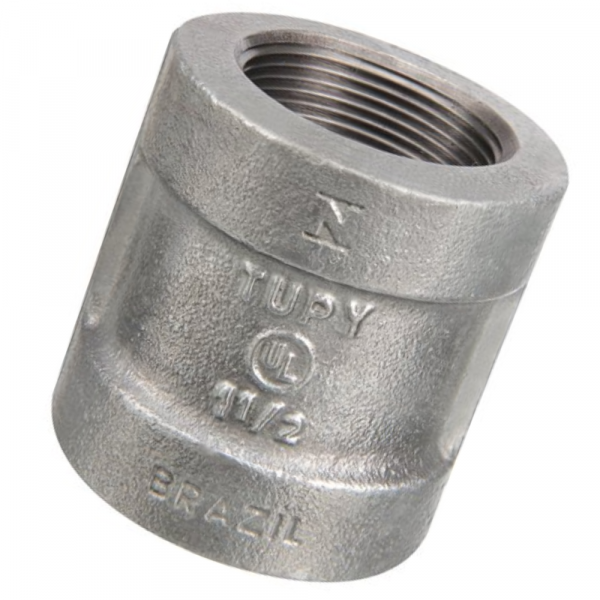 Luva Galvanizada 1/2 Pol. 300 PSI NPT Tupy