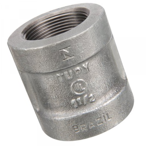 Luva Galvanizada 1/2 Pol. 300 PSI NPT Tupy