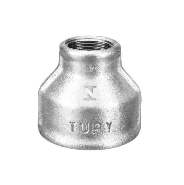 Luva de Redução Galvanizada 1.1/4 X 1/2” Tupy