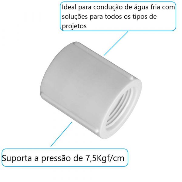 Luva Roscável 1” Krona 0272