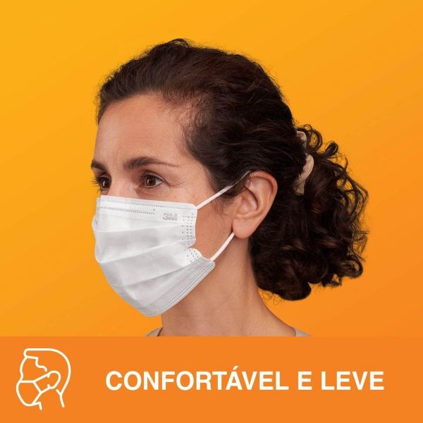 Máscara Com Tripla Camada 10 Unidades Nexcare 3M