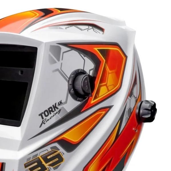 Máscara De Solda Escurecimento Automático - Tork Racing 35