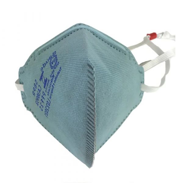Máscara PFF2S Plus sem Válvula Azul Air Safety