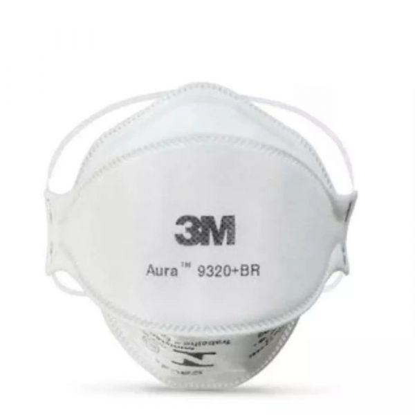 Máscara Sem Válvula Descartável Aura 9320 PFF-2 3M