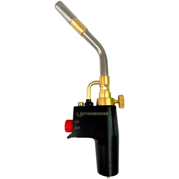 Maçarico de Solda Manual Pórtatill com Ingnição Super Fire Gás Mapp 35558 Rothenberger