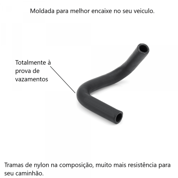 Mangueira Moldável Ar Quente da Alimentação Blazer/ S-10/ Diesel-96 Jamaica