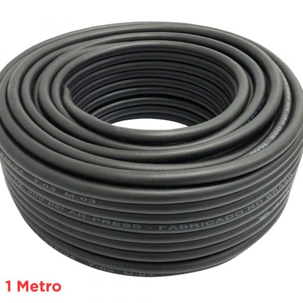 1 Metro de Mangueira Pneumática PT 300 PSI 1/2 Pol. Ibirá