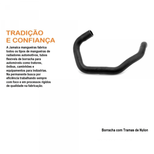 Mangueira Superior do Radiador KA Motor Rocam Jamaica