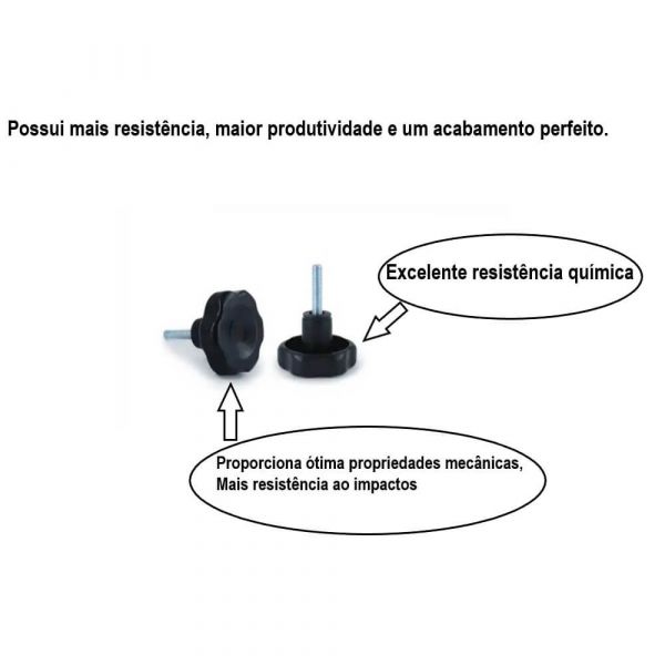 Manipulo 45mm M6X25mm Completa
