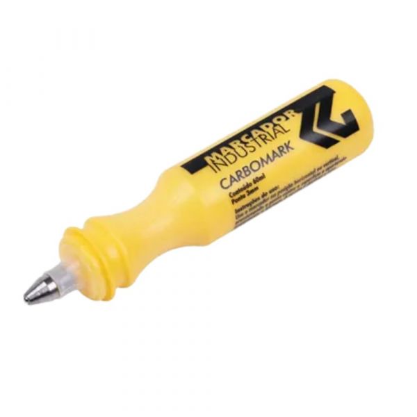 Marcador Industrial Amarelo 60ml Carbografite