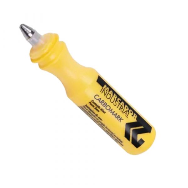 Marcador Industrial Amarelo 60ml Carbografite