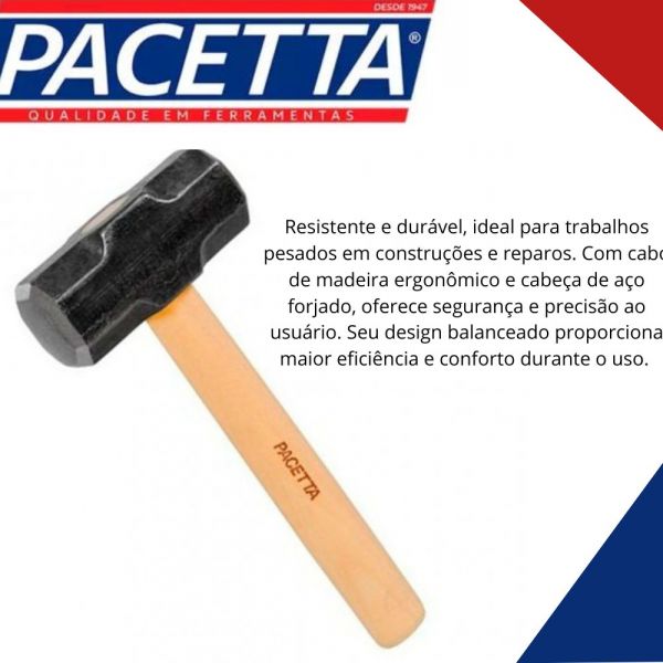Marreta com Cabo 1Kg- Pacetta