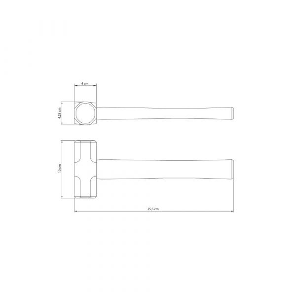 Marreta Oitavada Basic 1Kg Tramontina