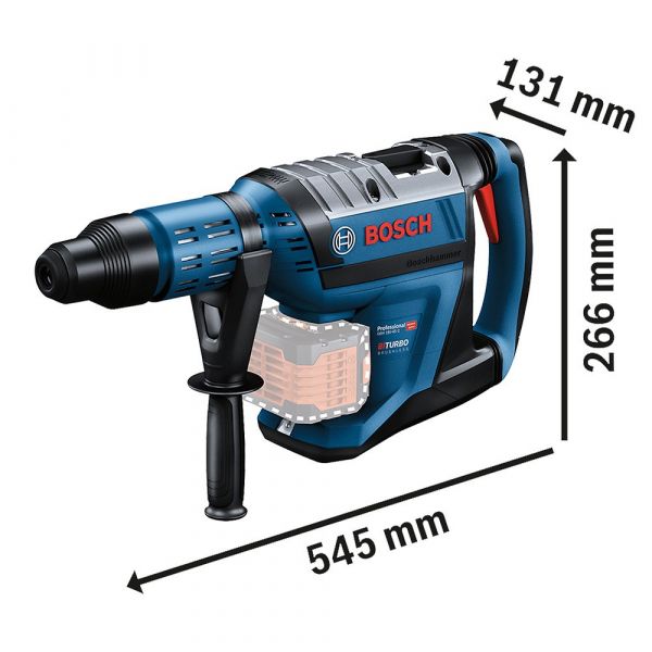Martelete à Bateria GBH 18V-45 C 18V sem Bateria com Maleta Bosch