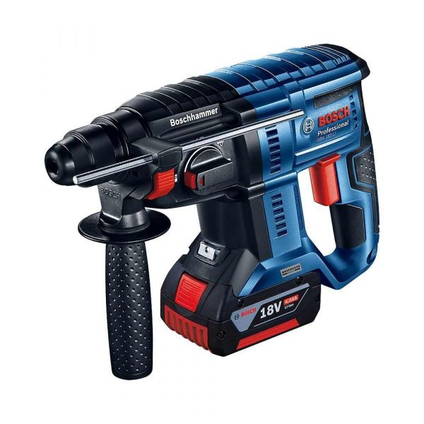 Martelete rompedor Bosch GBH 180-LI Brushless 18V 2 baterias em maleta