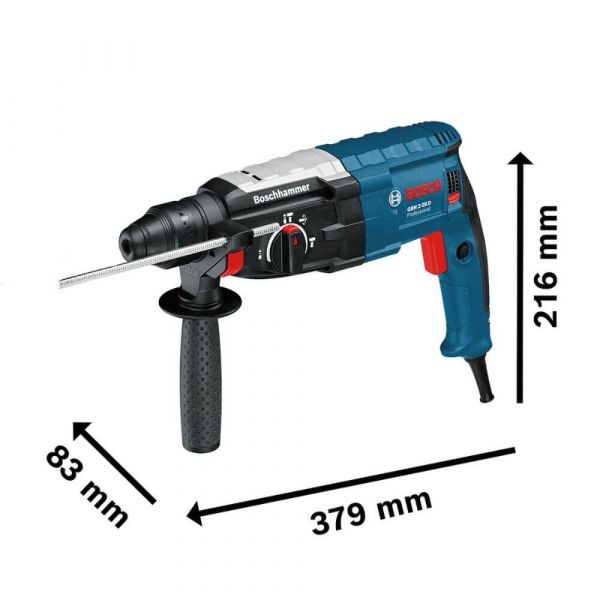 Martelete Rompedor Bosch GBH 2-28 D 850W 220V em Maleta