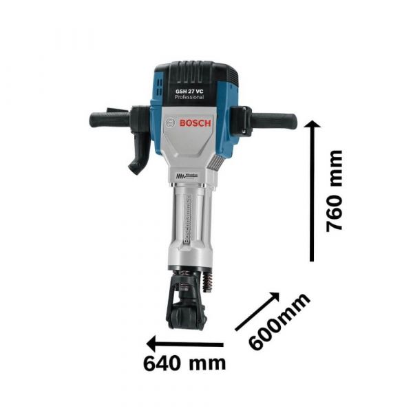Martelo Demolidor Rompedor Bosch GSH 27 VC 220V 