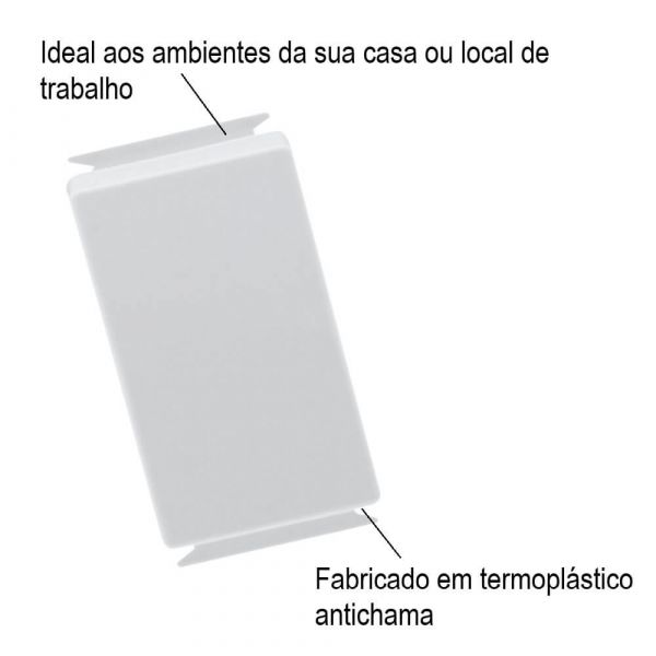 Modulo Cego Área Aria Branco Tramontina 57217090