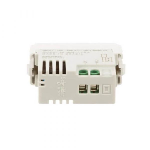 Modulo Tomada Carregador Usb 5.1 1 A S3b70810 Miluz Schneider Eletric