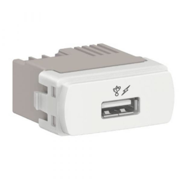 Modulo Tomada Carregador Usb 5.1 1 A S3b70810 Miluz Schneider Eletric