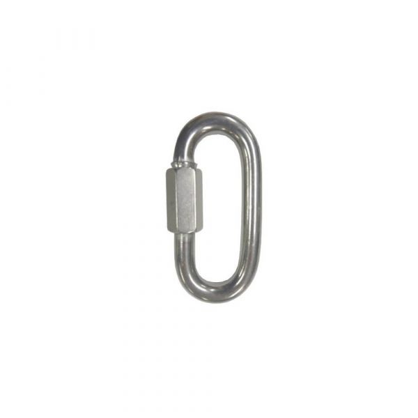 Mosquetão Trava Roscada 8mm Carbografite