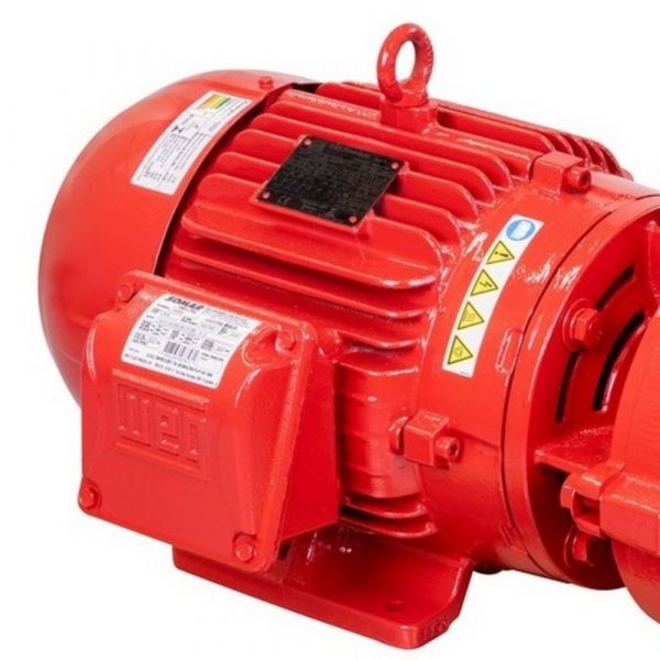 Motobomba Centrífuga SSCI5 Trifásico Vermelho 5Cv 220/440V 2P 60Hz Somar