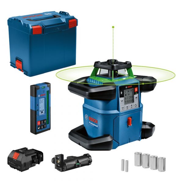 Nível a Laser Rotativo GRL 650 CHVG, 650m, em Maleta Bosch