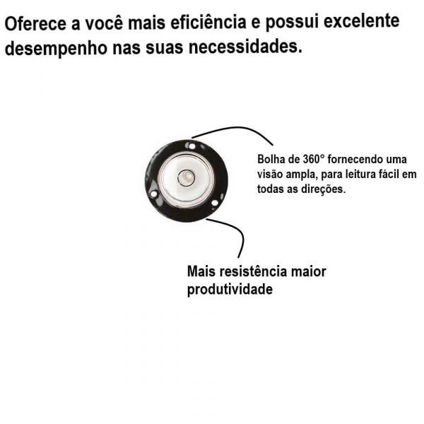 Nível Circular Olho De Boi Starret