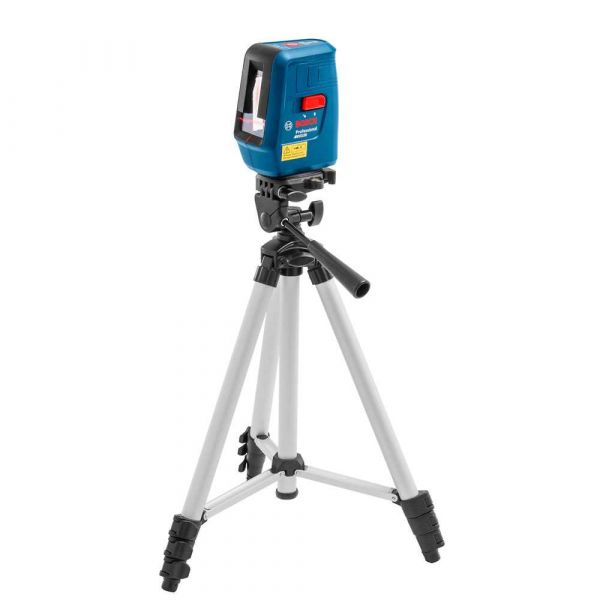 Nível Laser Bosch Nivelox alcance 15m com tripé e maleta