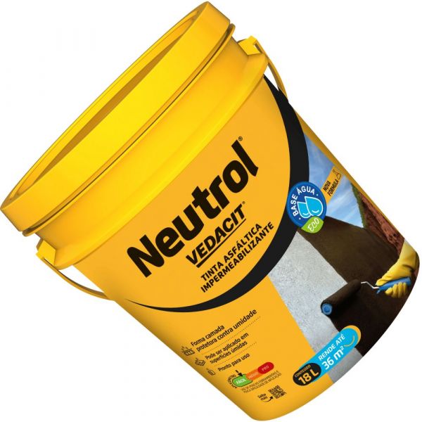 Neutrol Base de Água 18 Litros Vedacit