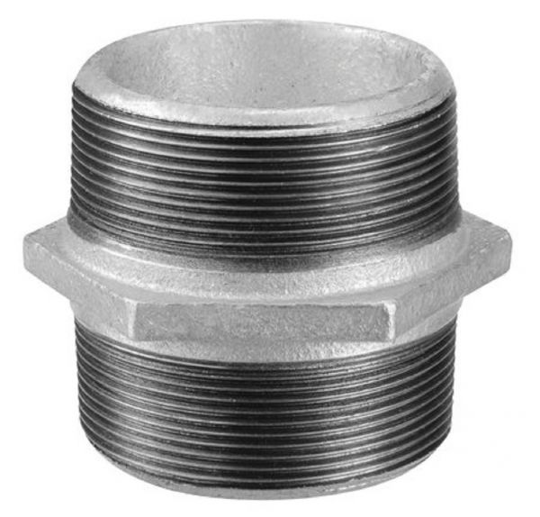 Niple Duplo Galvanizado 3/8” Tupy