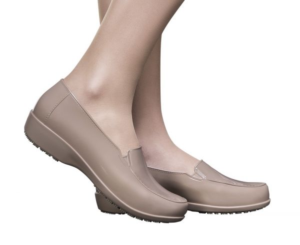 Sapatilha Feminina Antiderrapante Nude- Social Woman N38